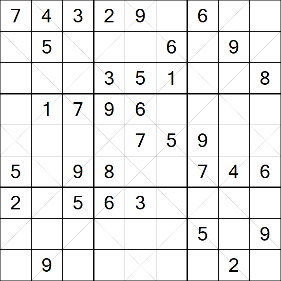 Argyle Sudoku - Medium