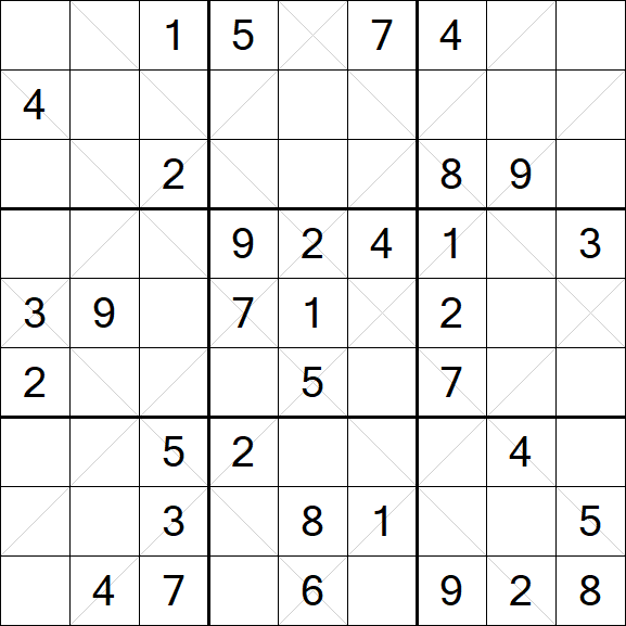 Argyle Sudoku - Medio