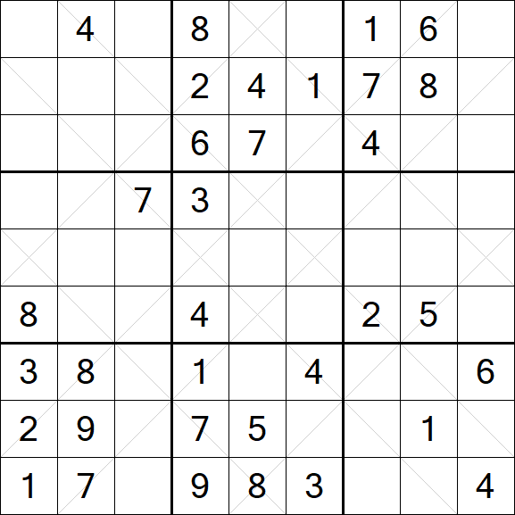 Argyle Sudoku - Medium