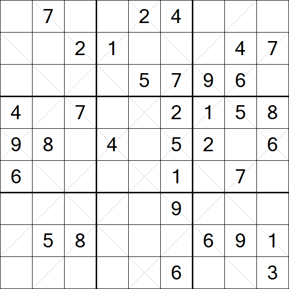Argyle Sudoku - Medium