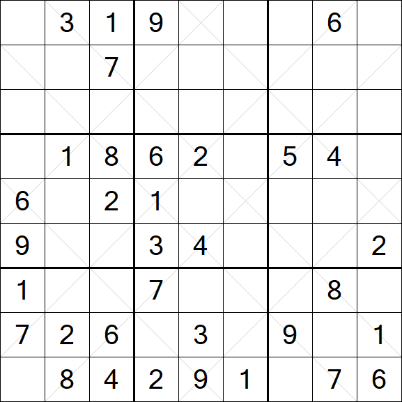 Argyle Sudoku - Medium