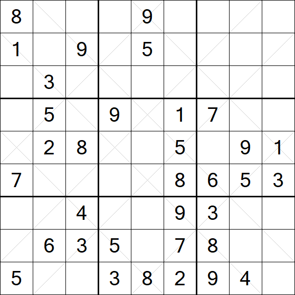 Argyle Sudoku - Mittel