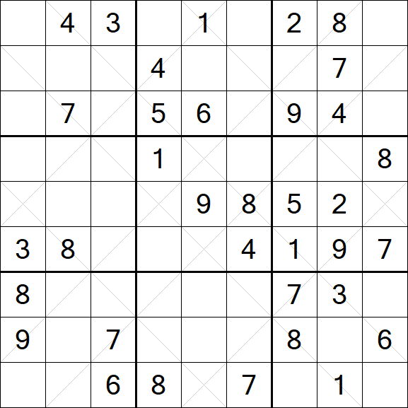 Argyle Sudoku - Moyen