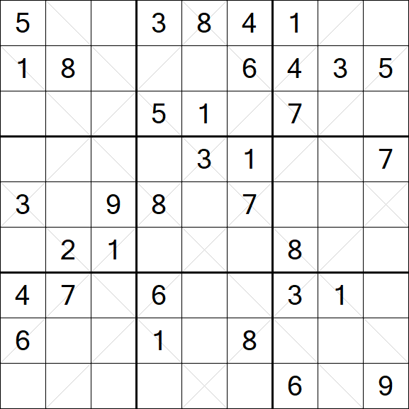 Argyle Sudoku - Moyen