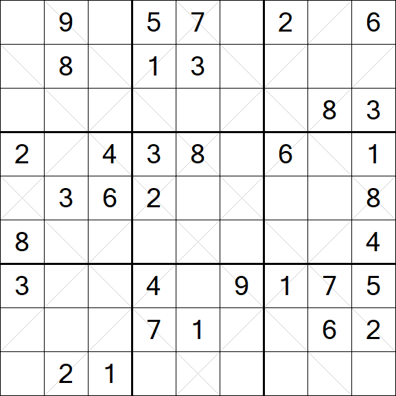 Argyle Sudoku - Moyen