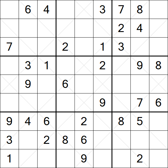 Argyle Sudoku - Moyen