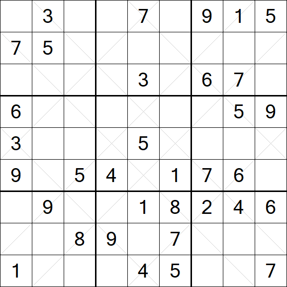 Argyle Sudoku - Moyen