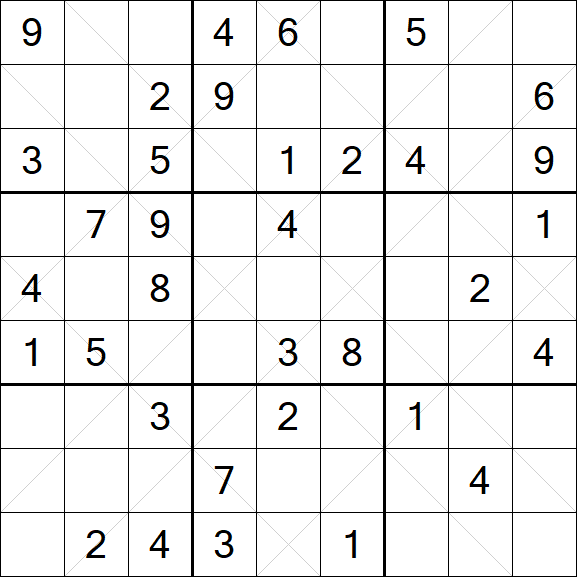 Argyle Sudoku - Medium