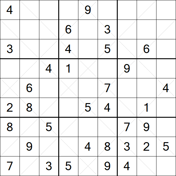 Argyle Sudoku - Medium