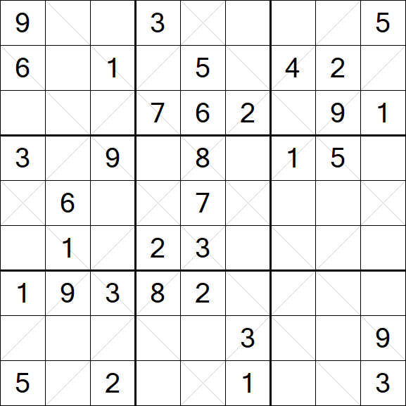 Argyle Sudoku - Medium