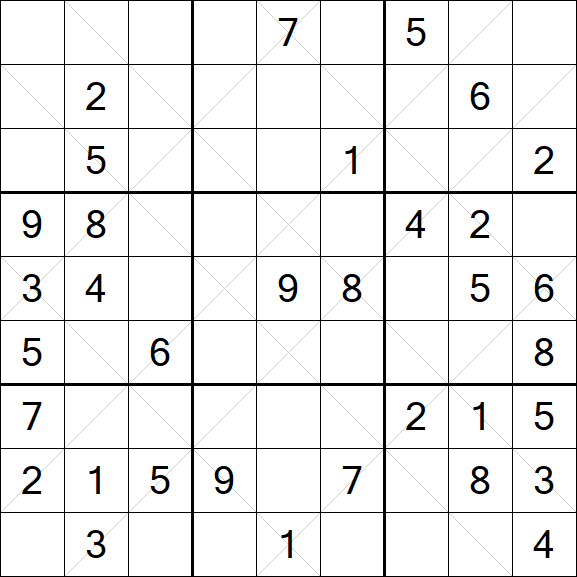 Argyle Sudoku - Moyen
