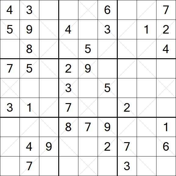Argyle Sudoku - Medium