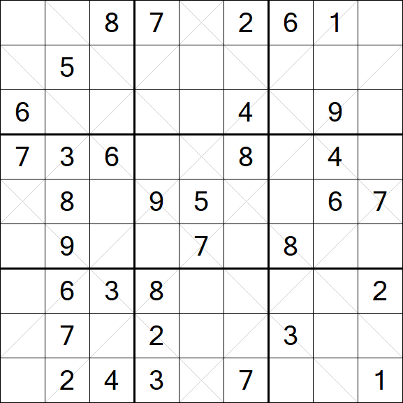 Argyle Sudoku - Medio