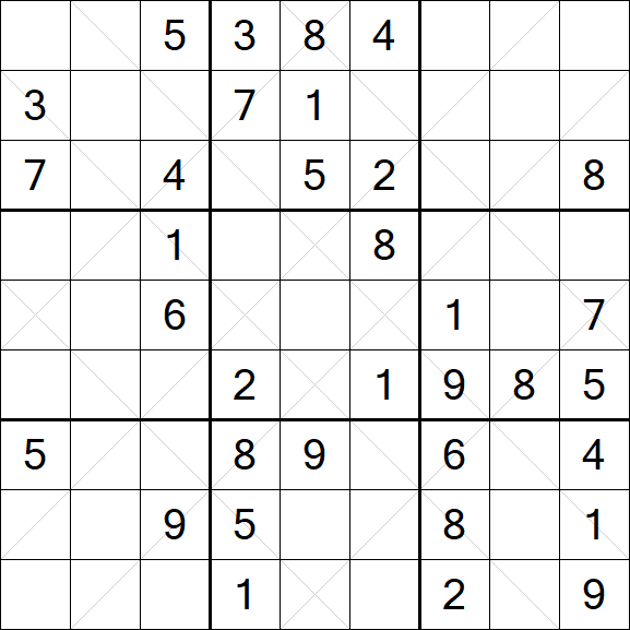 Argyle Sudoku - Medio