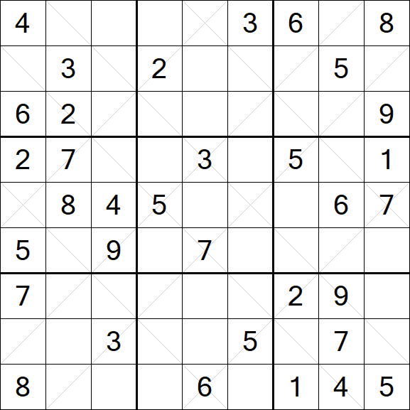 Argyle Sudoku - Medio