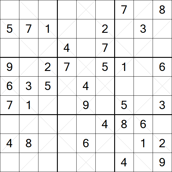 Argyle Sudoku - Mittel