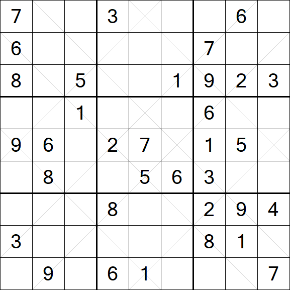 Argyle Sudoku - Medium