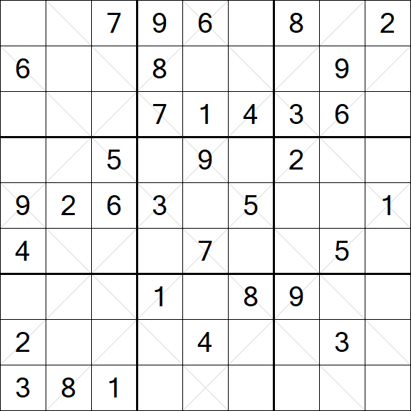 Argyle Sudoku - Medio