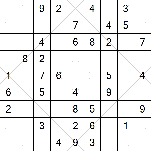 Argyle Sudoku - Mittel