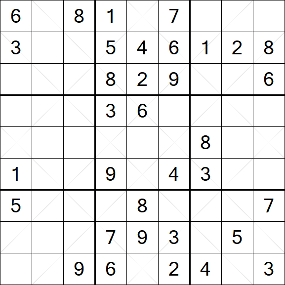 Argyle Sudoku - Mittel