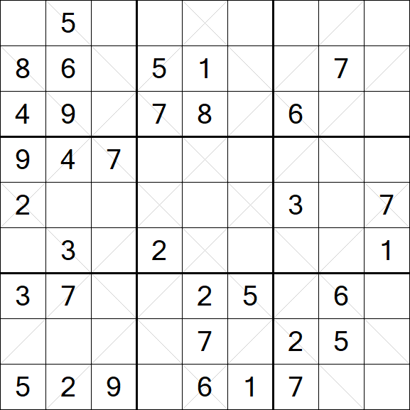 Argyle Sudoku - Mittel