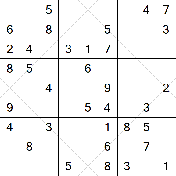 Argyle Sudoku - Mittel