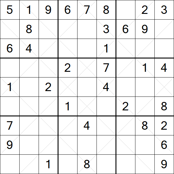 Argyle Sudoku - Medio