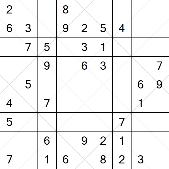 Argyle Sudoku - Moyen