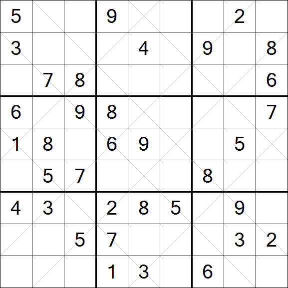 Argyle Sudoku - Medio