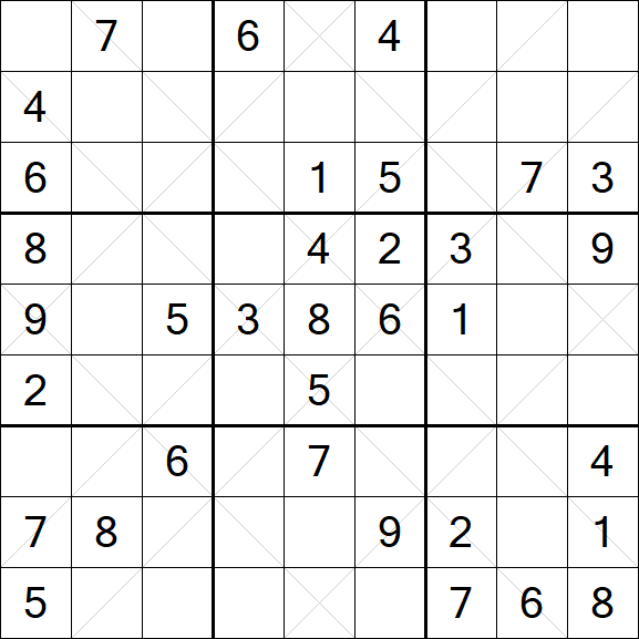 Argyle Sudoku - Medio