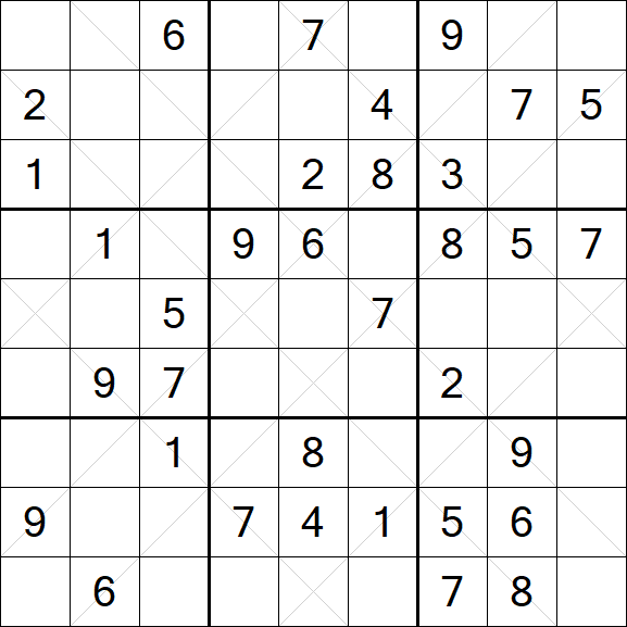 Argyle Sudoku - Mittel