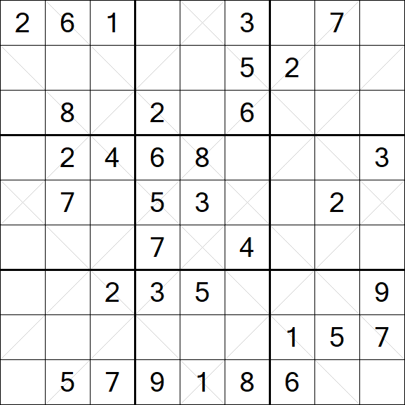 Argyle Sudoku - Mittel