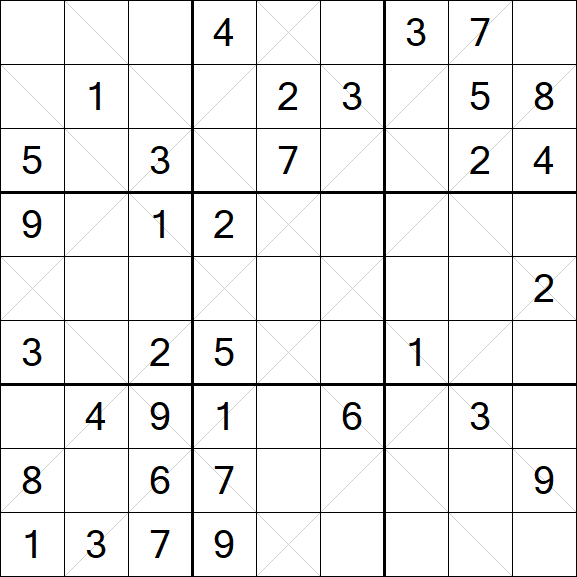 Argyle Sudoku - Mittel
