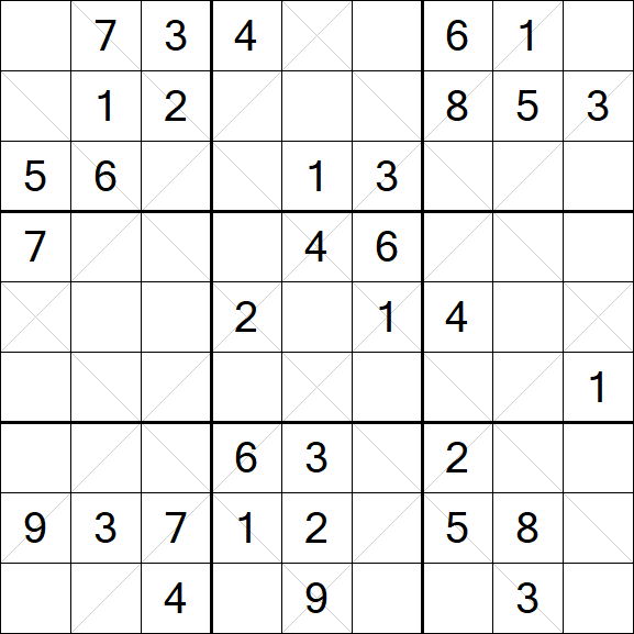 Argyle Sudoku - Mittel