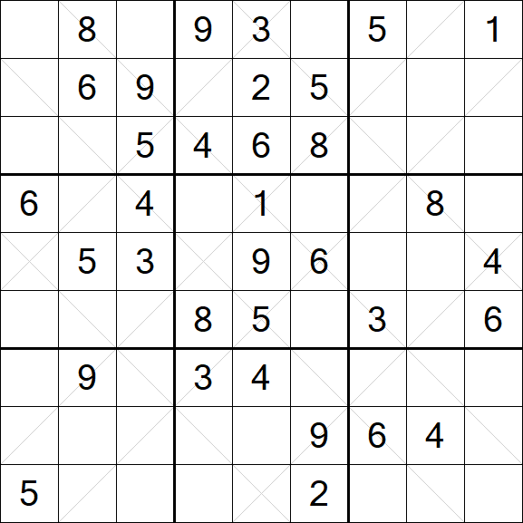 Argyle Sudoku - Mittel