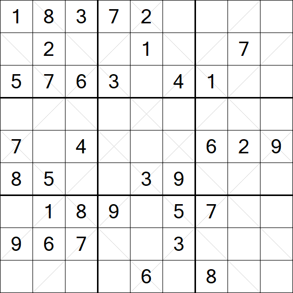 Argyle Sudoku - Moyen