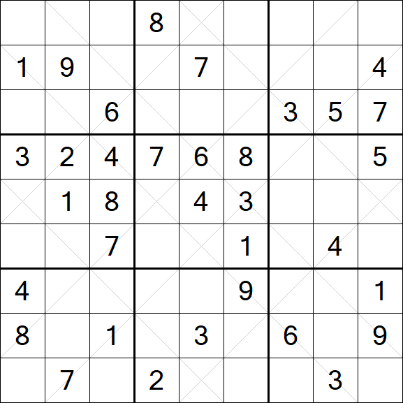 Argyle Sudoku - Mittel