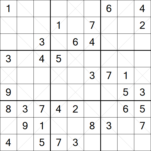 Argyle Sudoku - Mittel