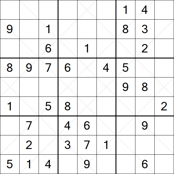 Argyle Sudoku - Mittel