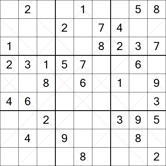 Argyle Sudoku - Mittel