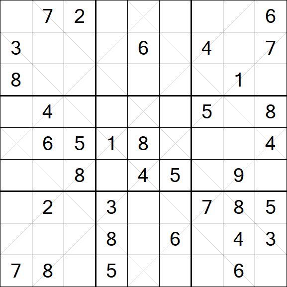 Argyle Sudoku - Mittel