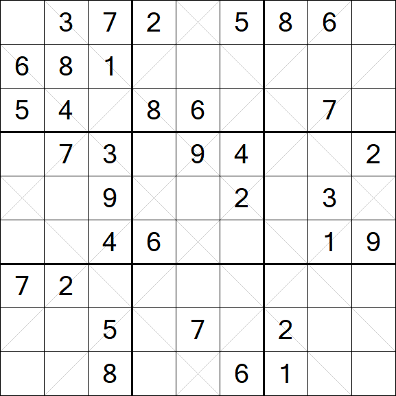 Argyle Sudoku - Medium