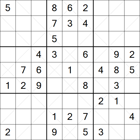 Argyle Sudoku - Mittel
