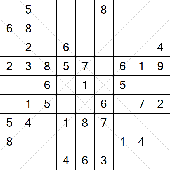 Argyle Sudoku - Mittel
