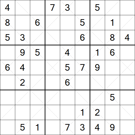 Argyle Sudoku - Mittel