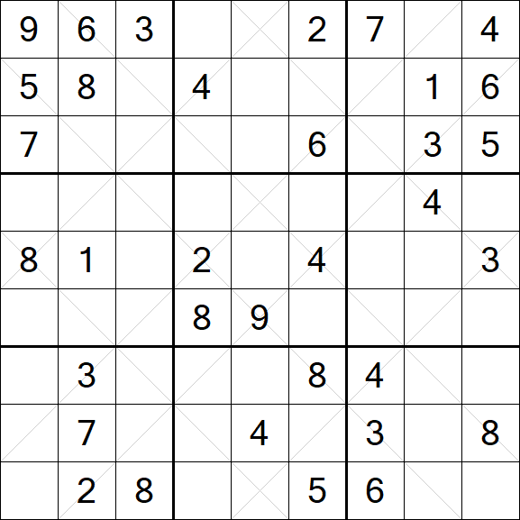 Argyle Sudoku - Mittel