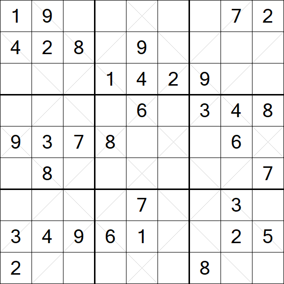 Argyle Sudoku - Mittel
