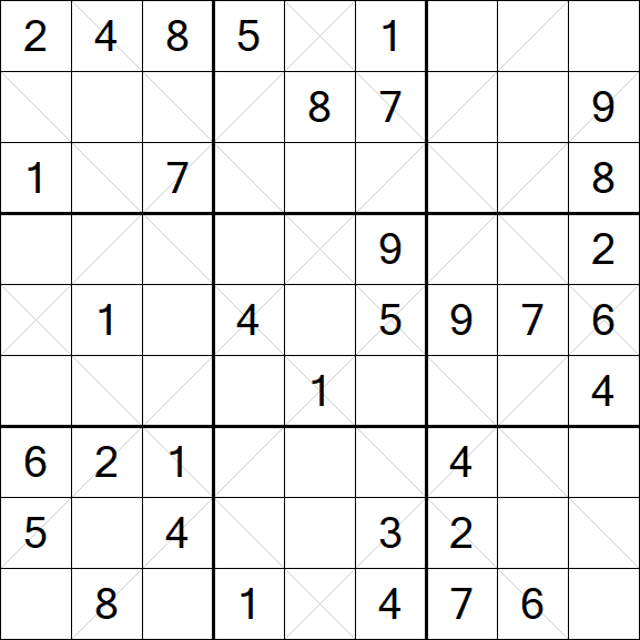 Argyle Sudoku - Mittel