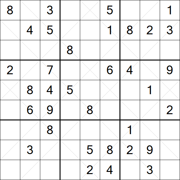 Argyle Sudoku - Mittel