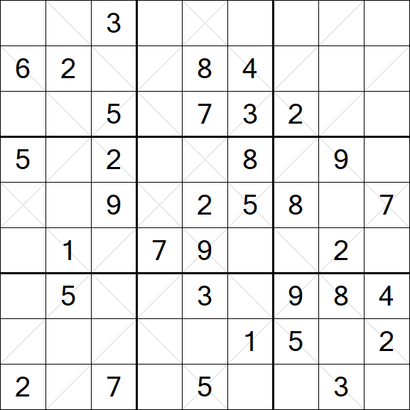 Argyle Sudoku - Mittel